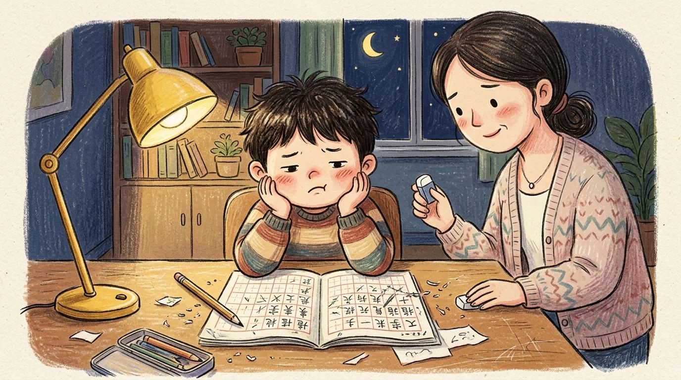 致每一位陪孩子一筆一畫寫字的你：手寫雖然辛苦，但這份辛苦是大腦最珍貴的禮物